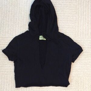 Juicy Couture Black Hooded Sweatshirt
